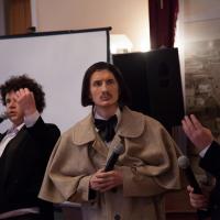 Выступление актреров на вечере Выступление актреров на вечере